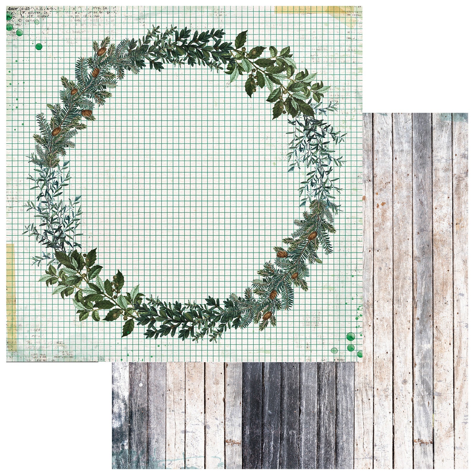 49 and Market Vicki Boutin Mistletoe and Memories 12x12" Cardstock Packs