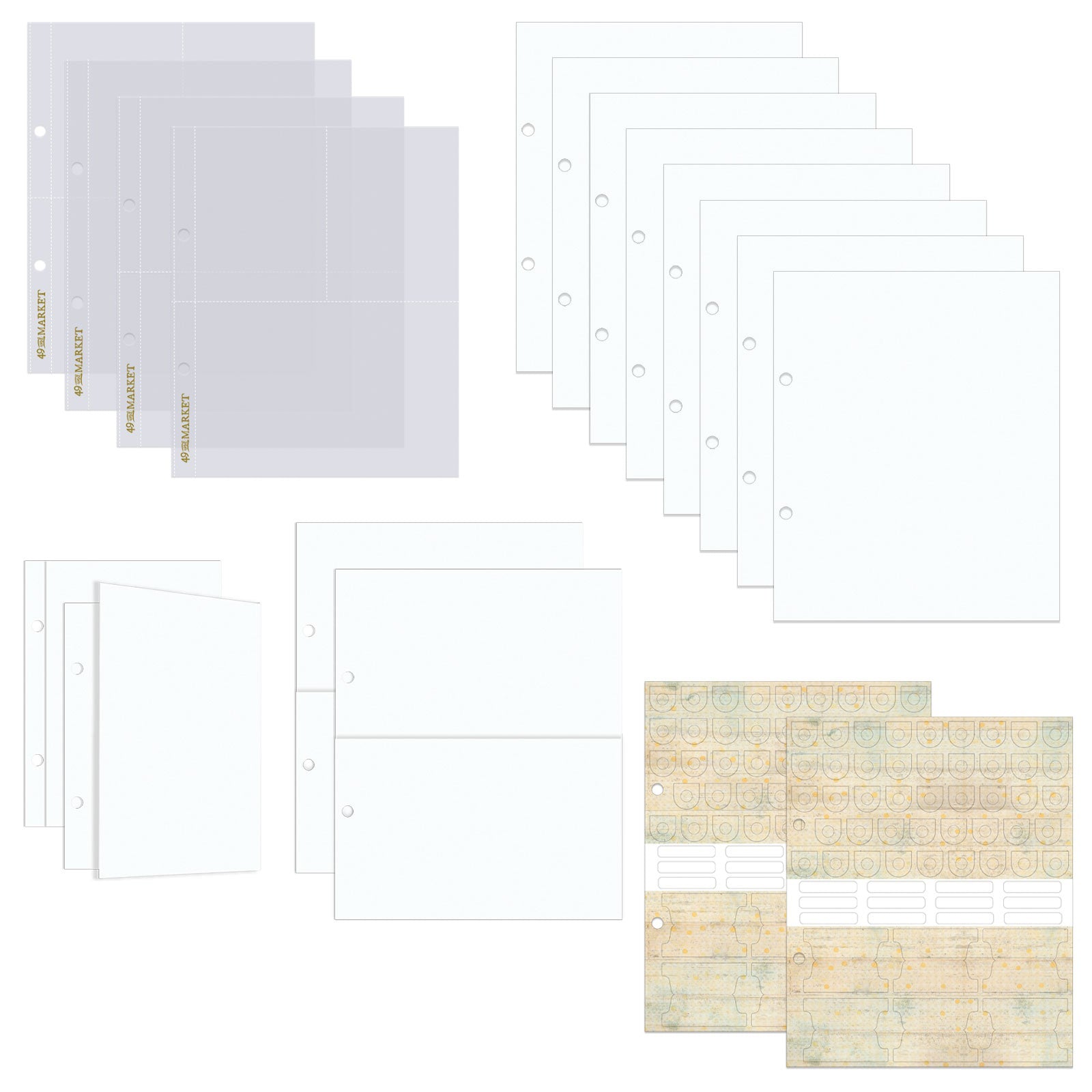 49 And Market Sunny Foundations Binder Album Kit