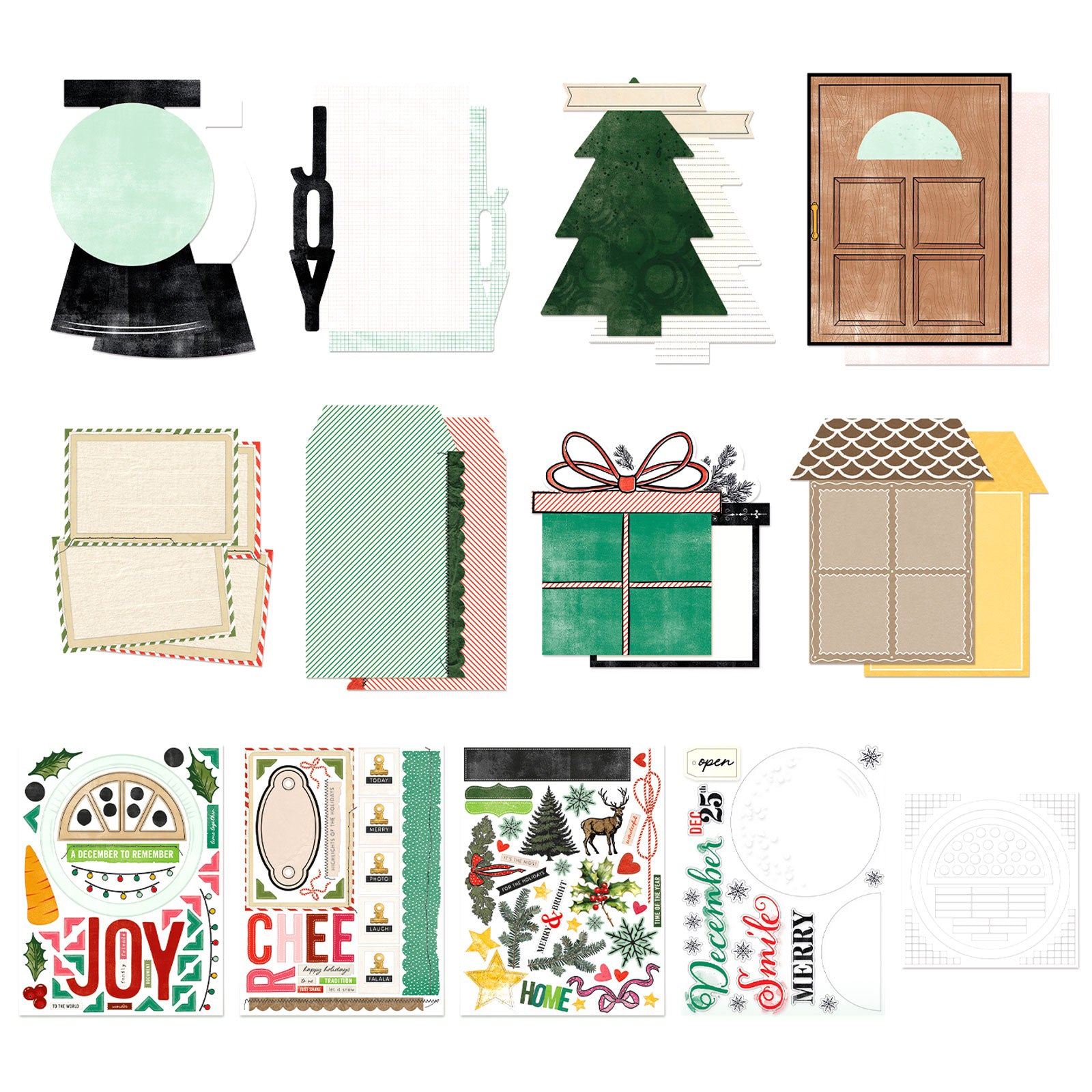 49 And Market Vicki Boutin Mistletoe and Memories Flip Book Kit