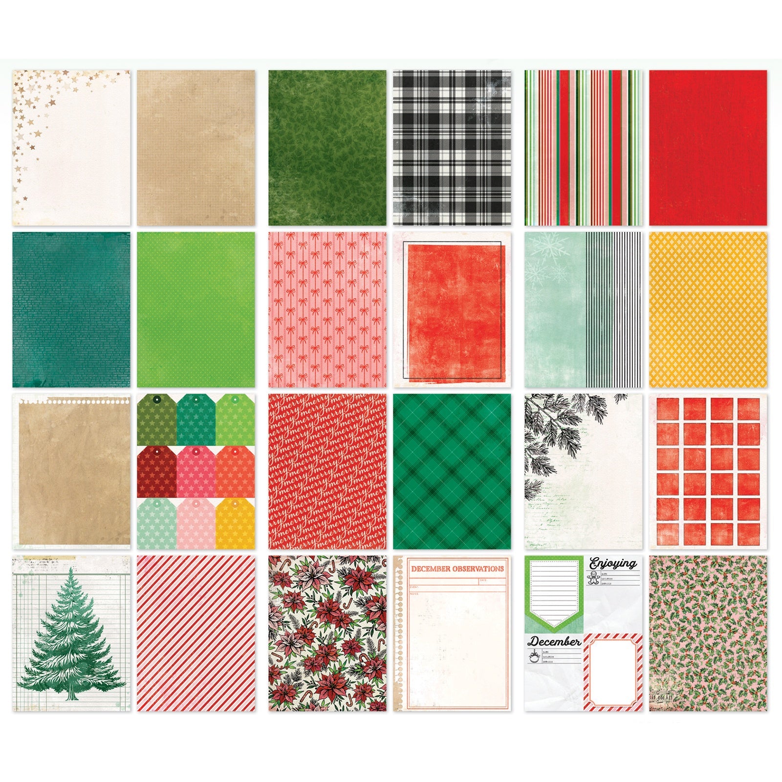49 And Market Vicki Boutin Mistletoe and Memories 6x8" Paper Pack