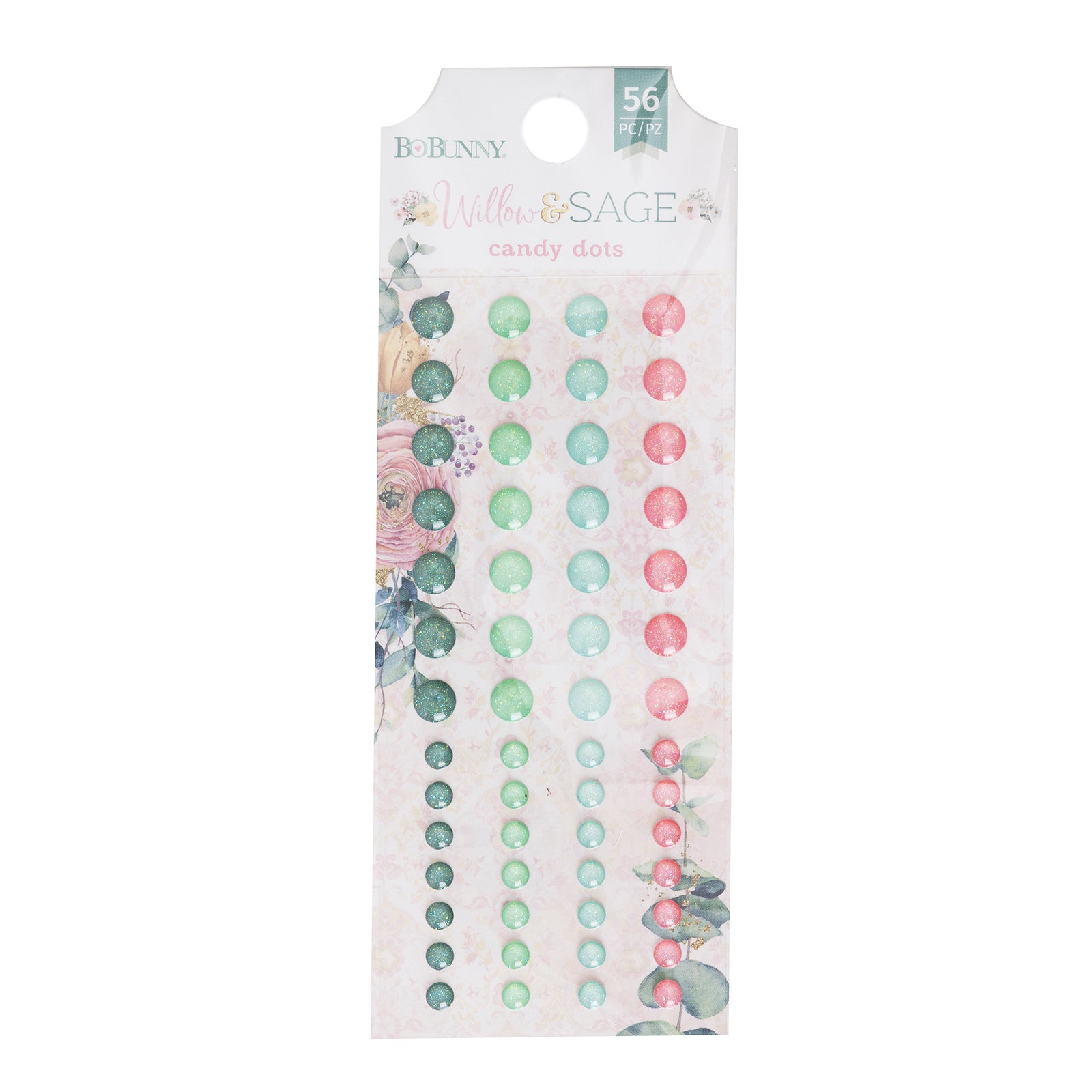 Willow & Sage Enamel Dots 56 Pack
