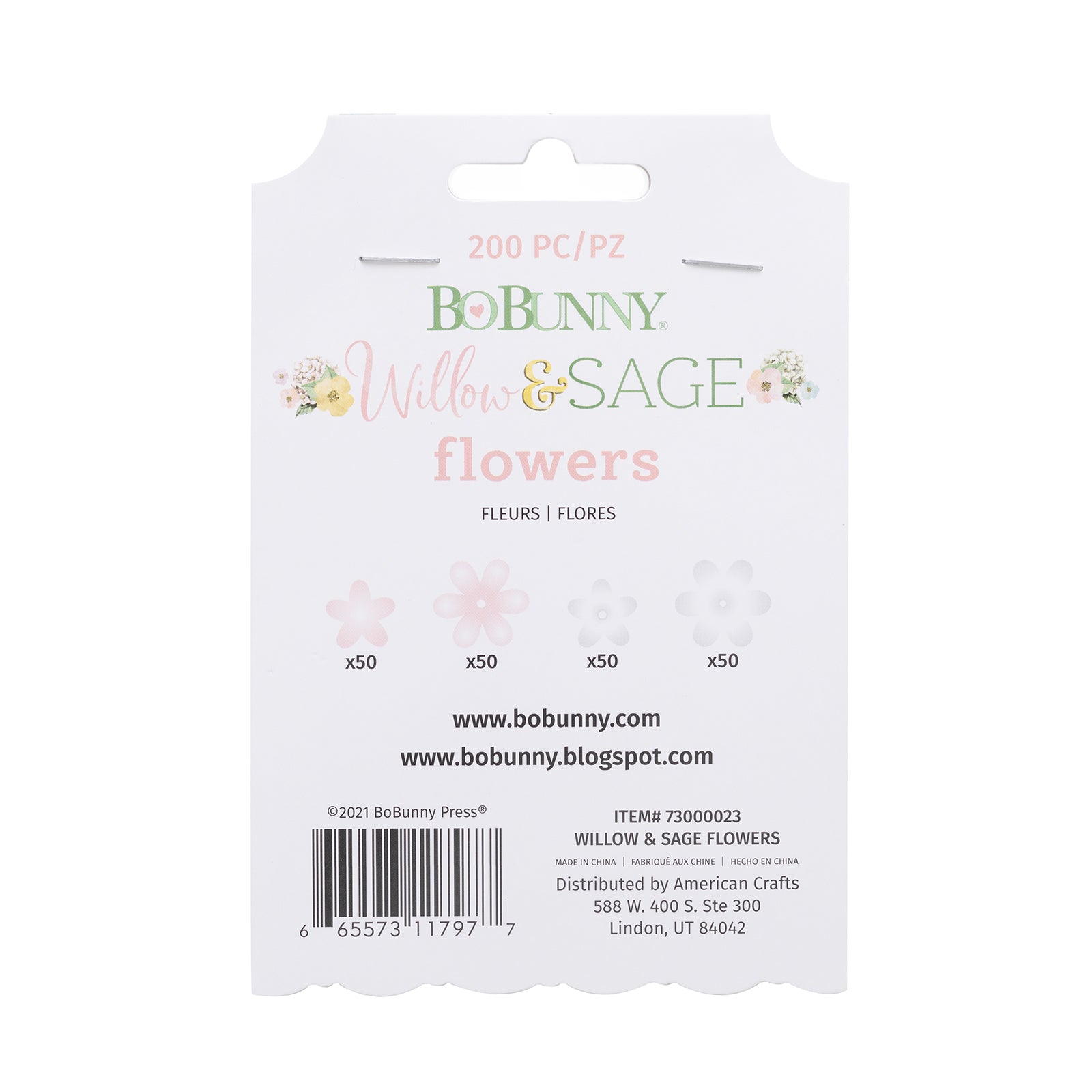 Willow & Sage Sequins 60 Pack-Flowers