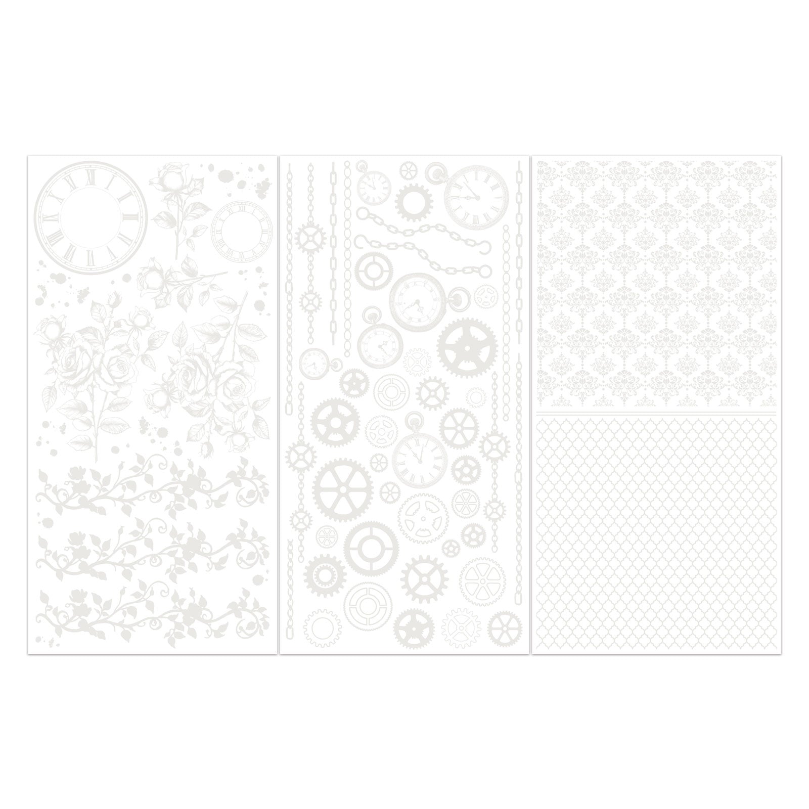 49 And Market Echoes of Time Rub-On Transfer Set