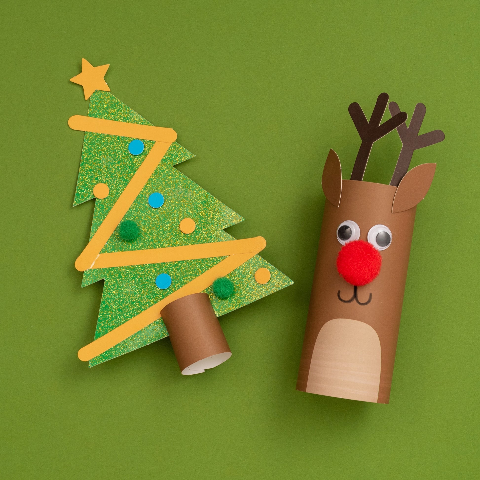 Best Ideas for Kids Christmas Holiday Paper Roll Kit - Makes 6
