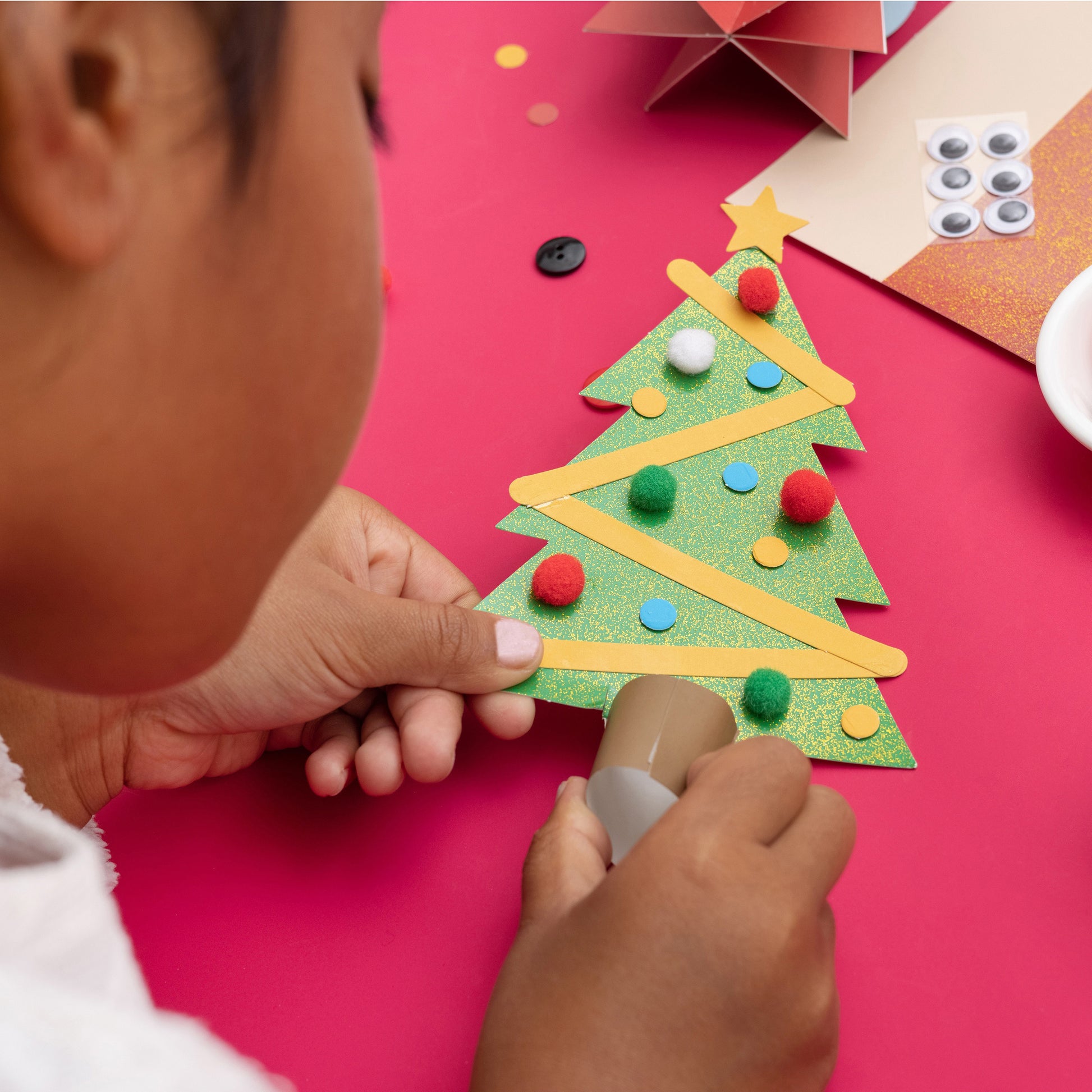 Best Ideas for Kids Christmas Holiday Paper Roll Kit - Makes 6
