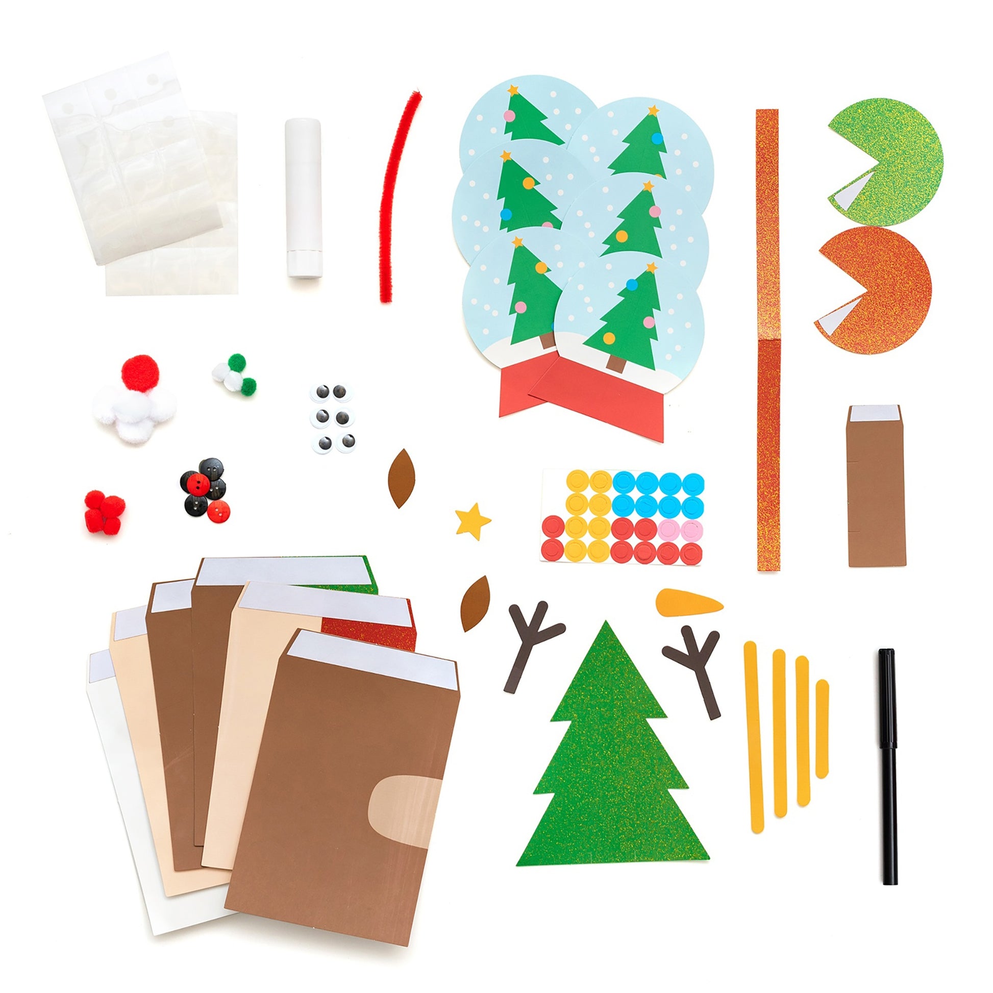Best Ideas for Kids Christmas Holiday Paper Roll Kit - Makes 6