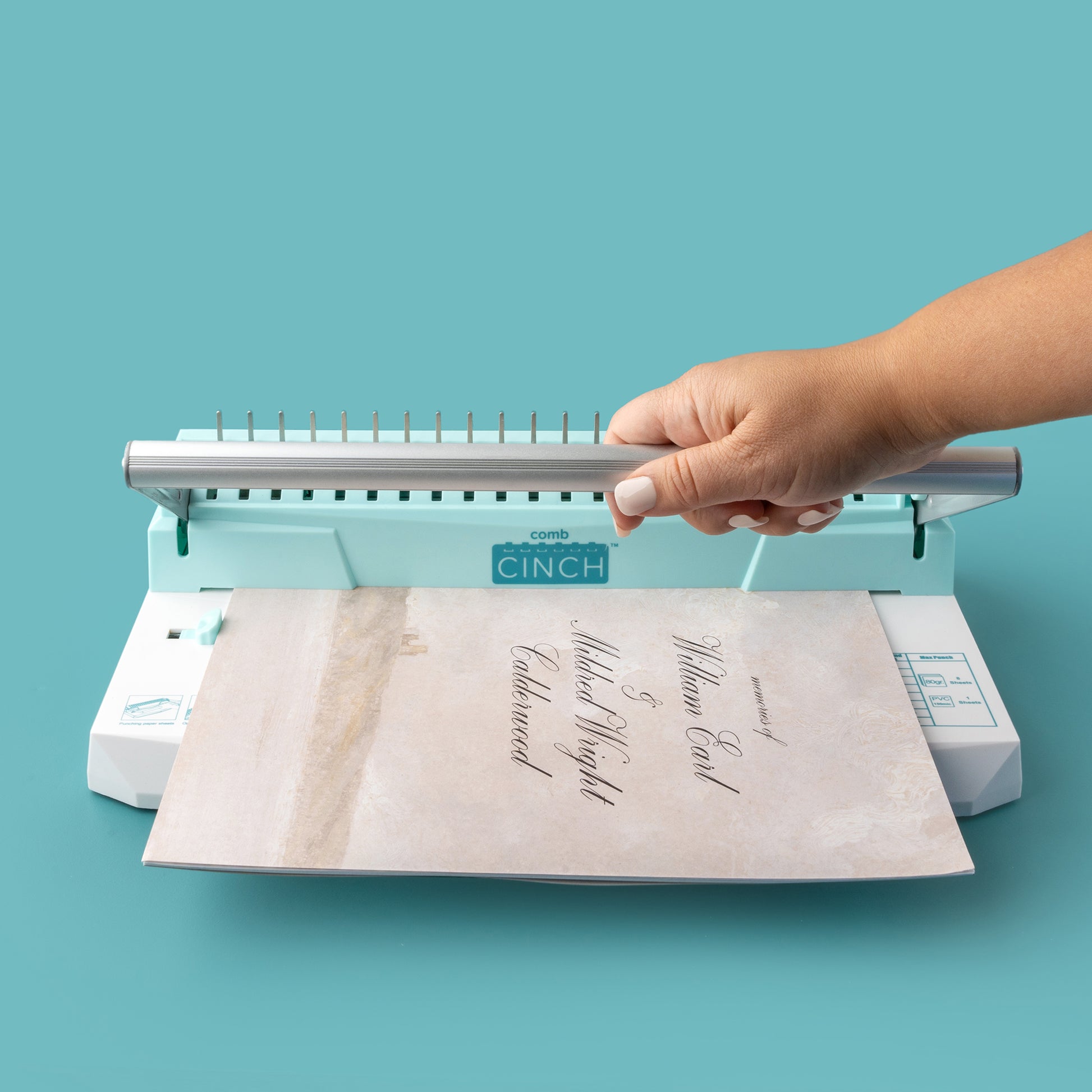 We R Makers Comb Cinch Book Binding Machine