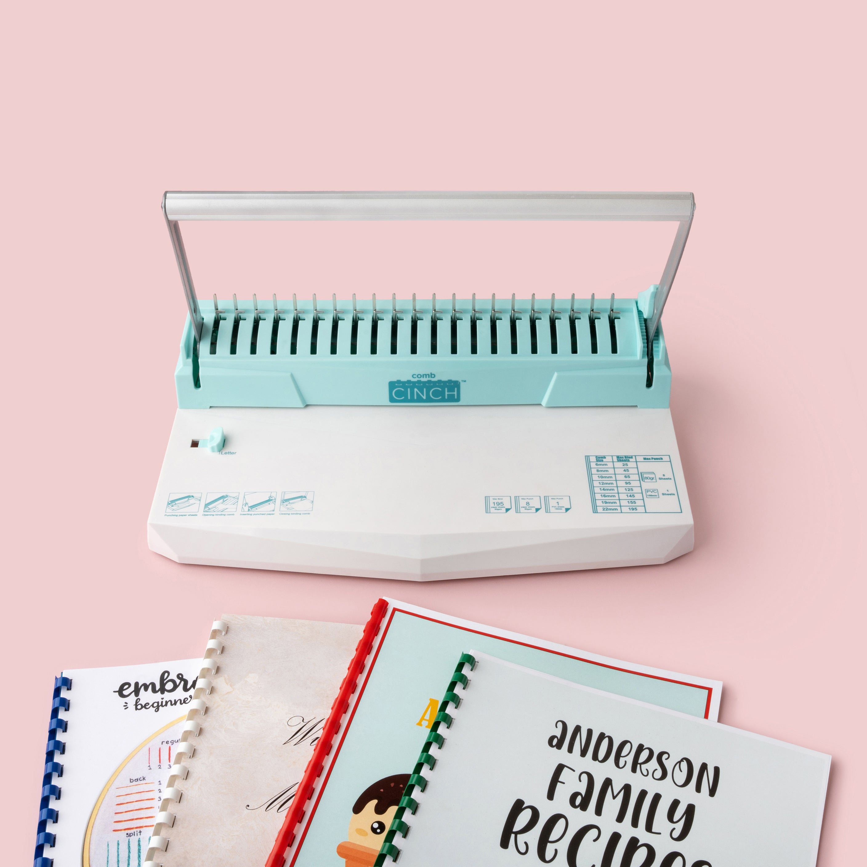 We R Makers Comb Cinch Book Binding Machine