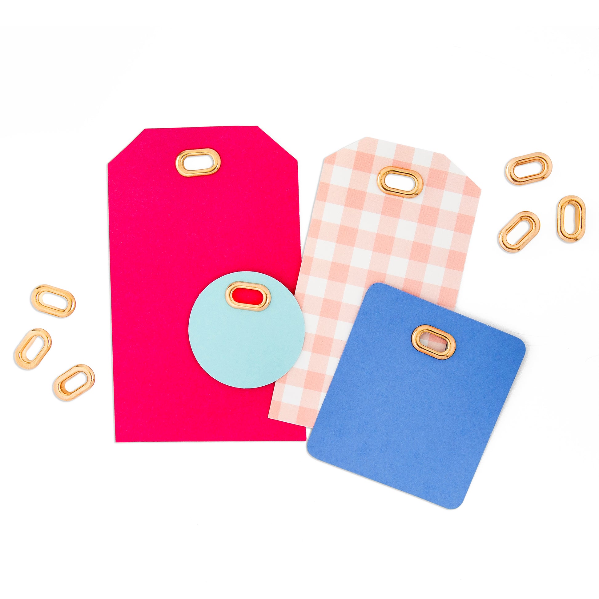 We R Crop-A-Dile Oval Eyelets, 50 pack