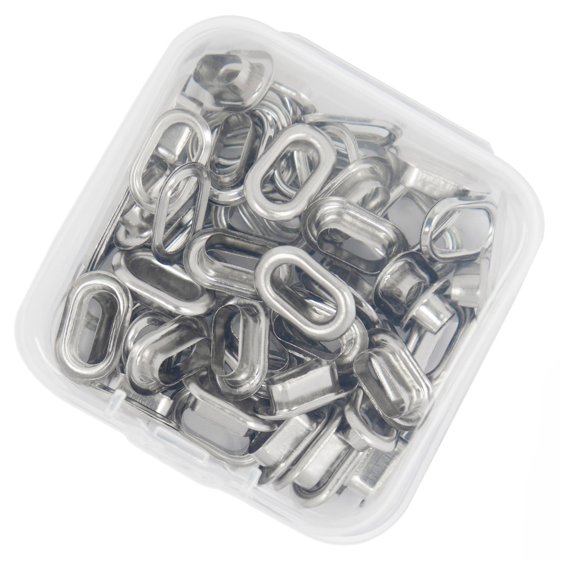 We R Crop-A-Dile Oval Eyelets, 50 pack