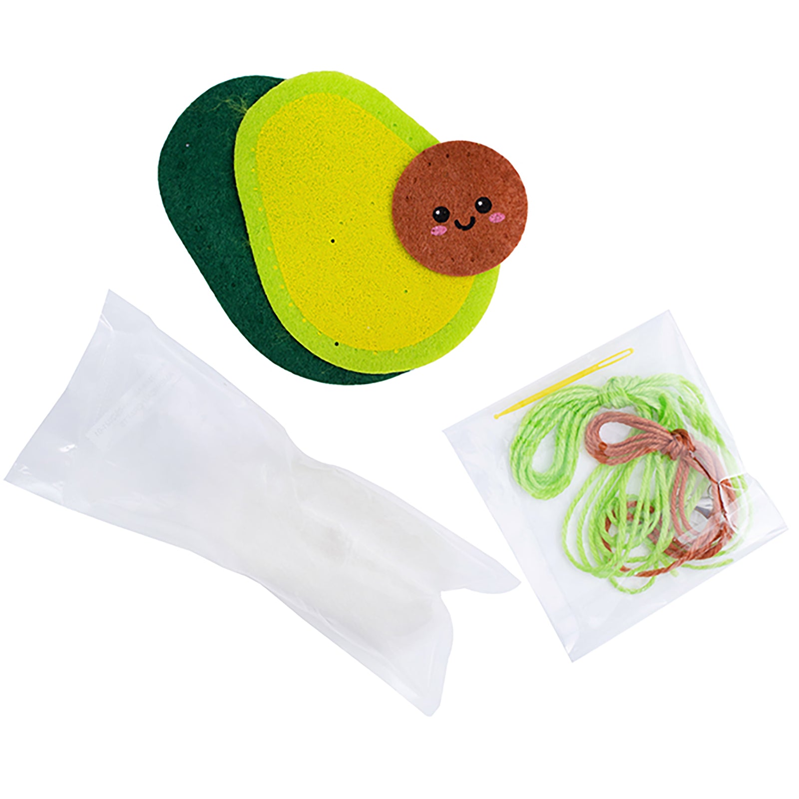 Sew Cute! Needlepoint Mini Avocado Kit
