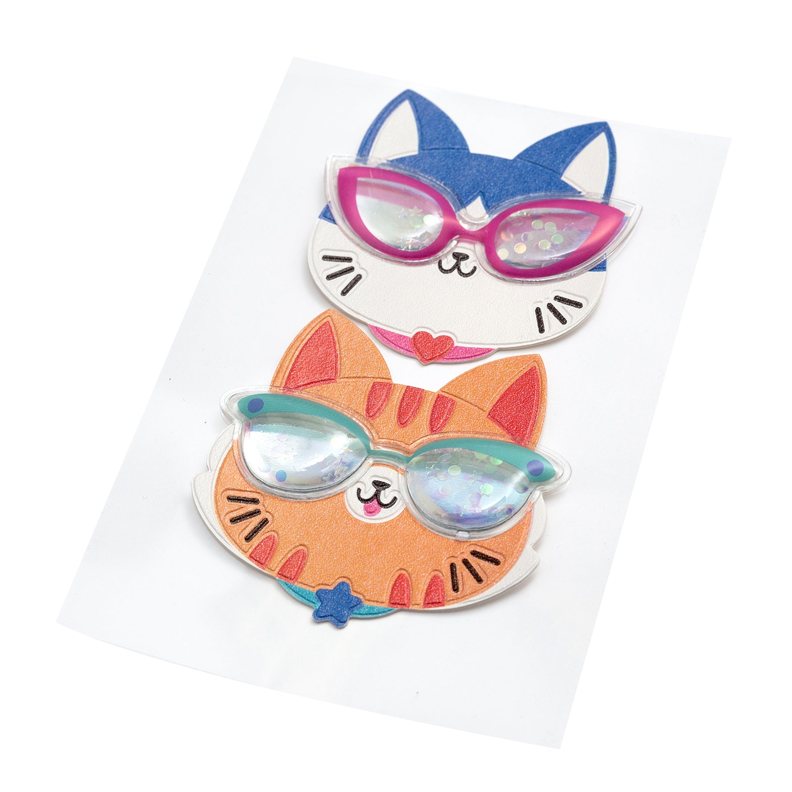 Sticko Stickers - Cat Glasses, 2pcs