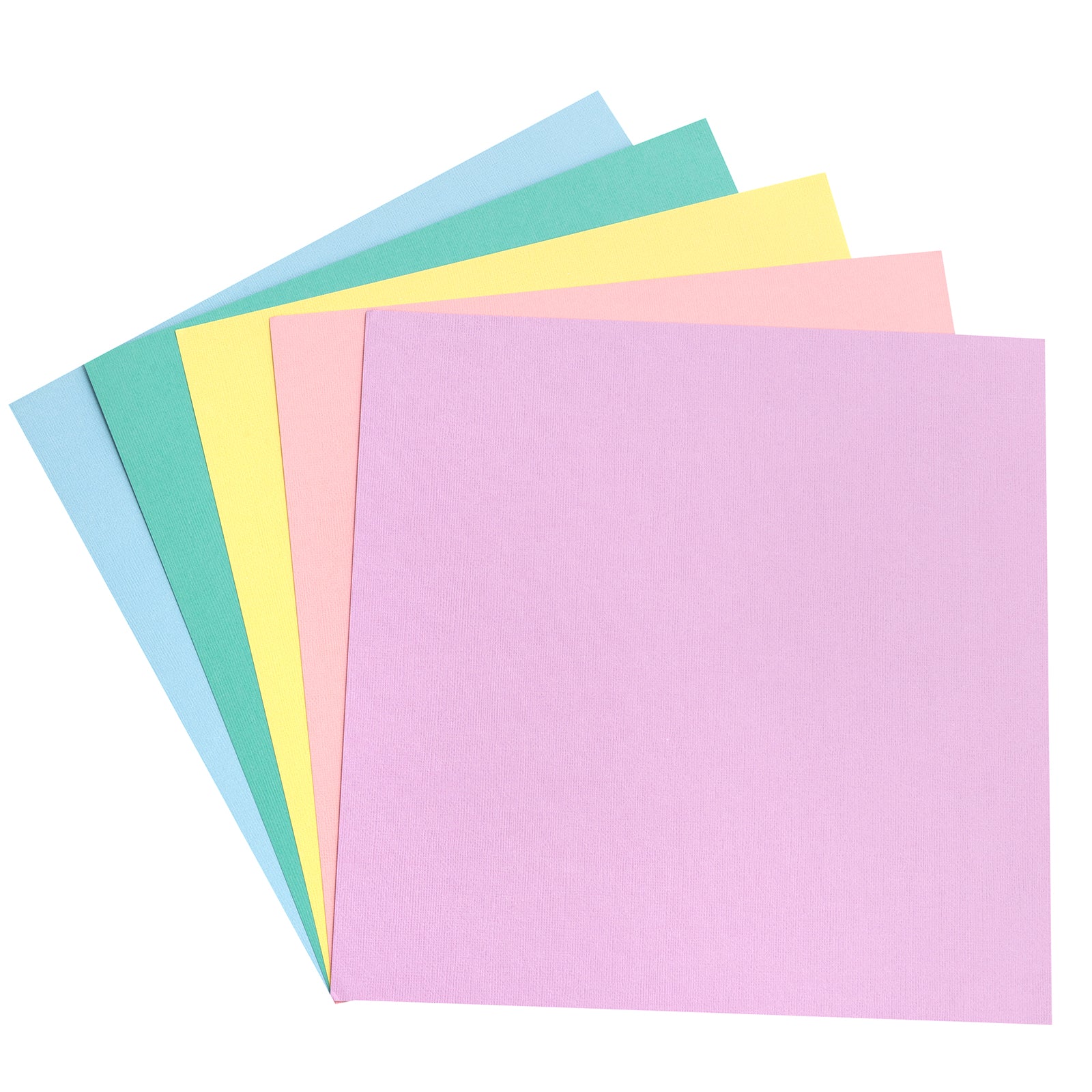 American Crafts 12x12 Precision Pastel Cardstock - 60 Pack