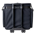 Load image into Gallery viewer, Back of American Crafts Crop In Style XXL Rolling Tote Craft Bag
