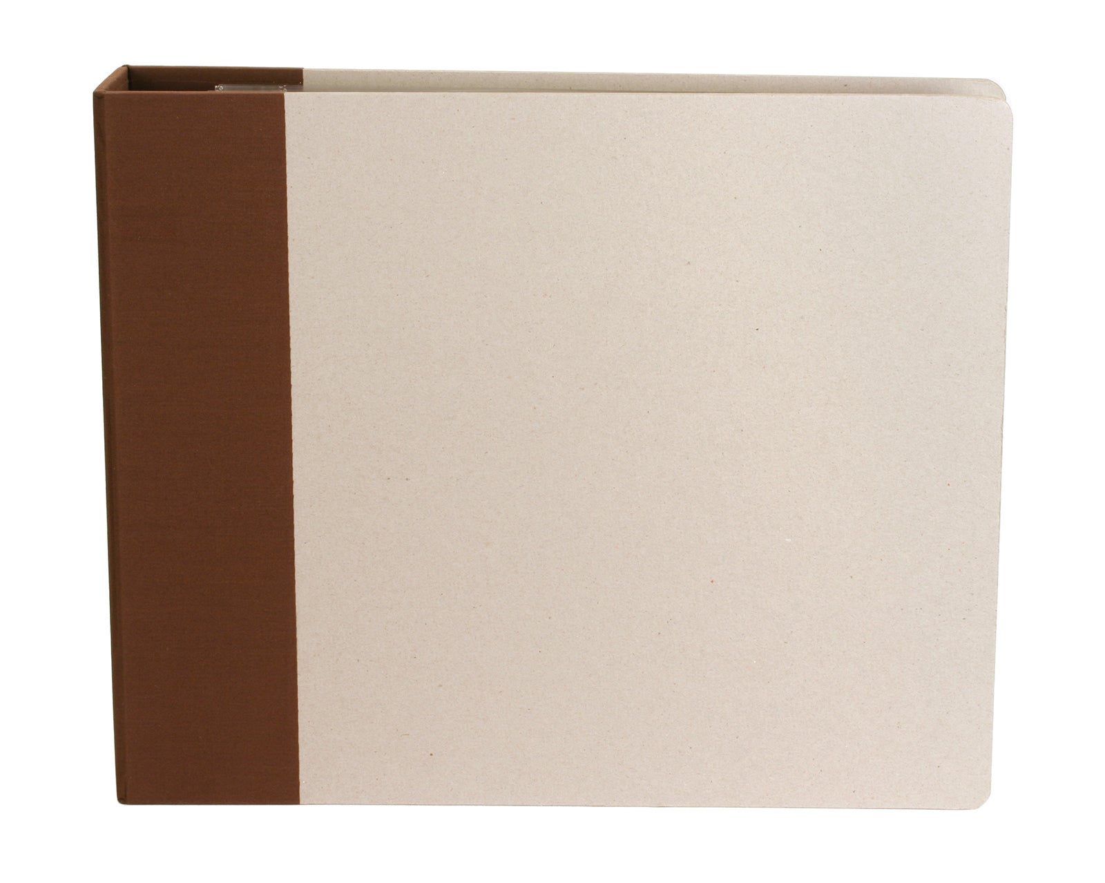 American Crafts 12x12 Modern D-Ring Album - Chestnut