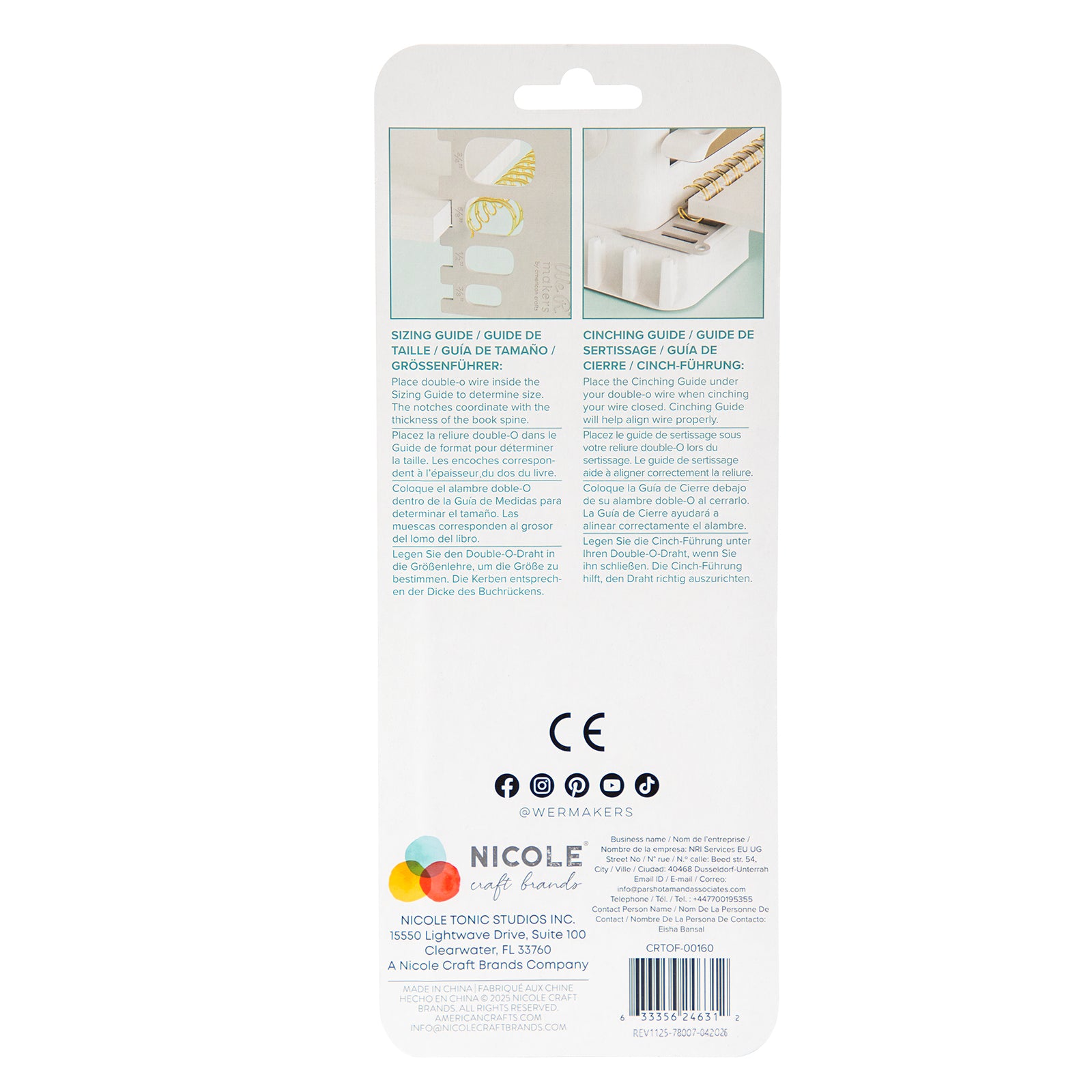 We R Makers Cinch Wire Guides - 2 Pack