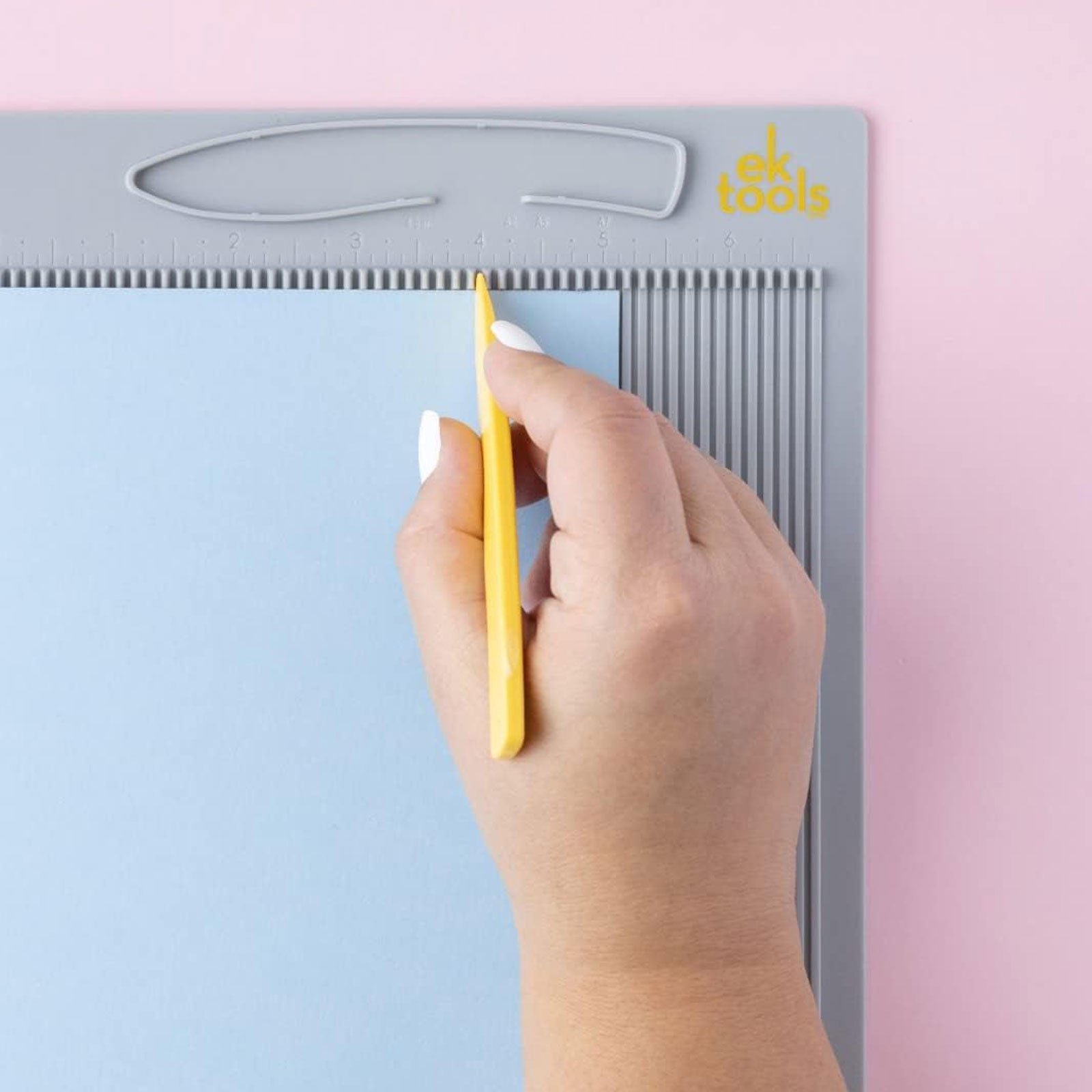 EK Tools Mini 7.5"x9.75"Scoring Board with Bone Folder