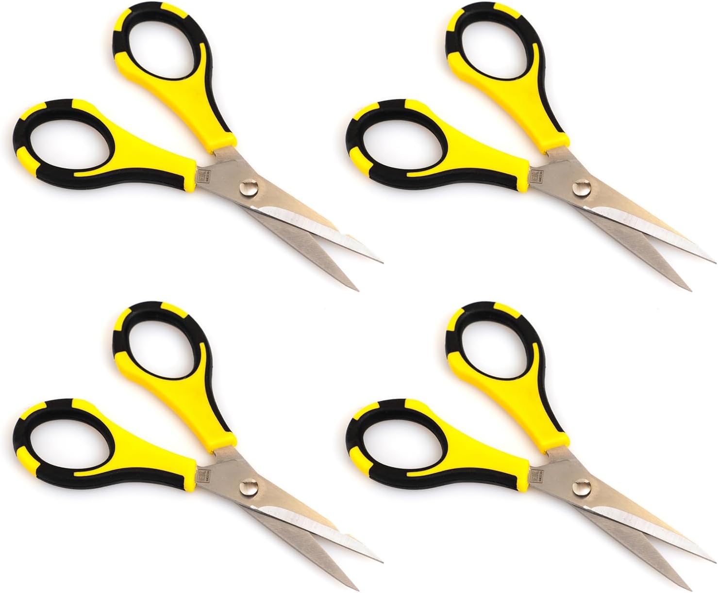 Image of 4 Small Precisions Scissors included in the package.