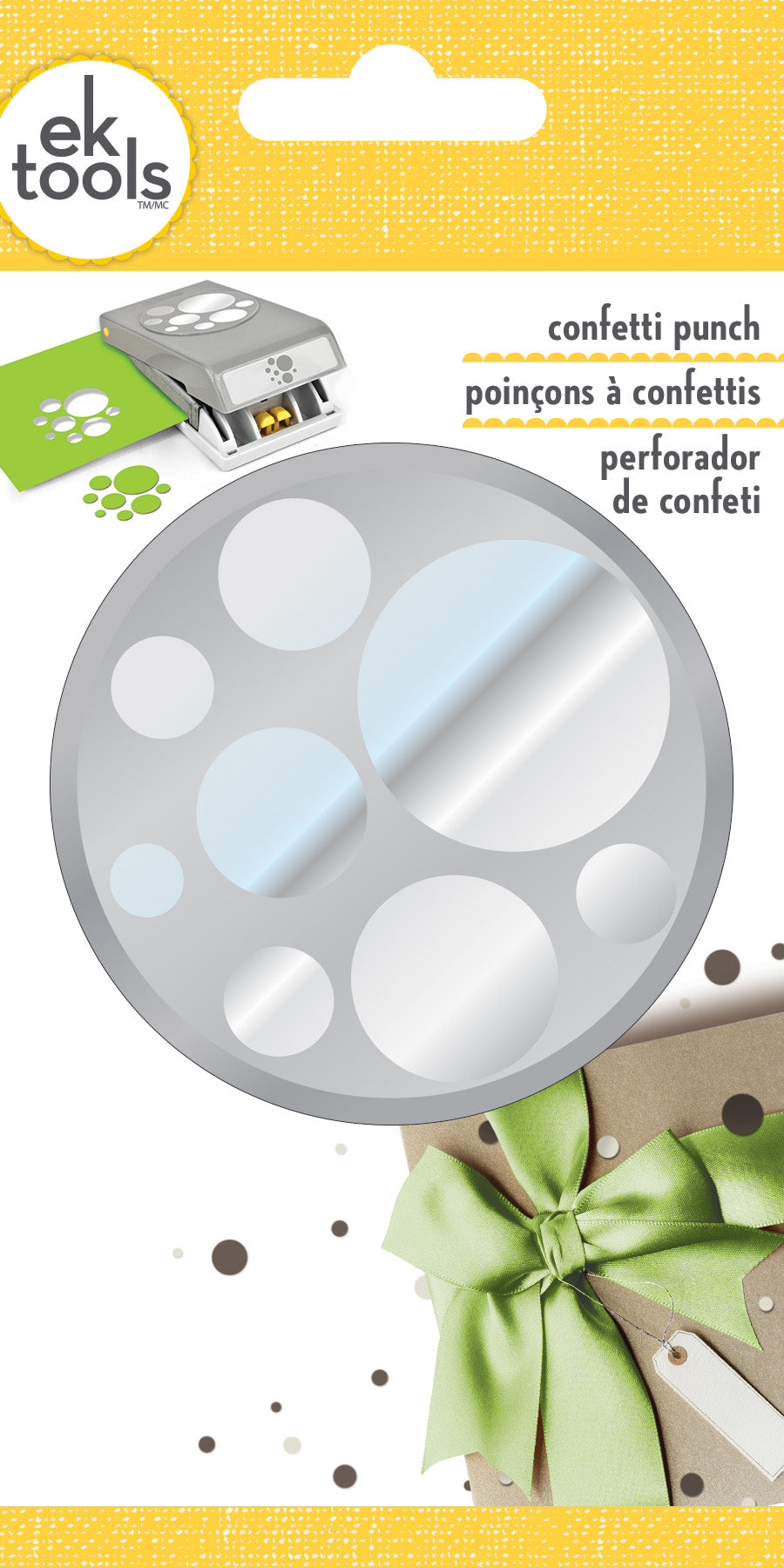 Front packaging of the Confetti Punch.