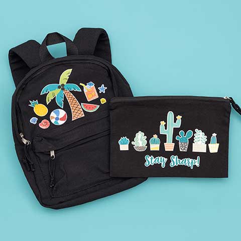 Iron-on apparel crafting project inspiration