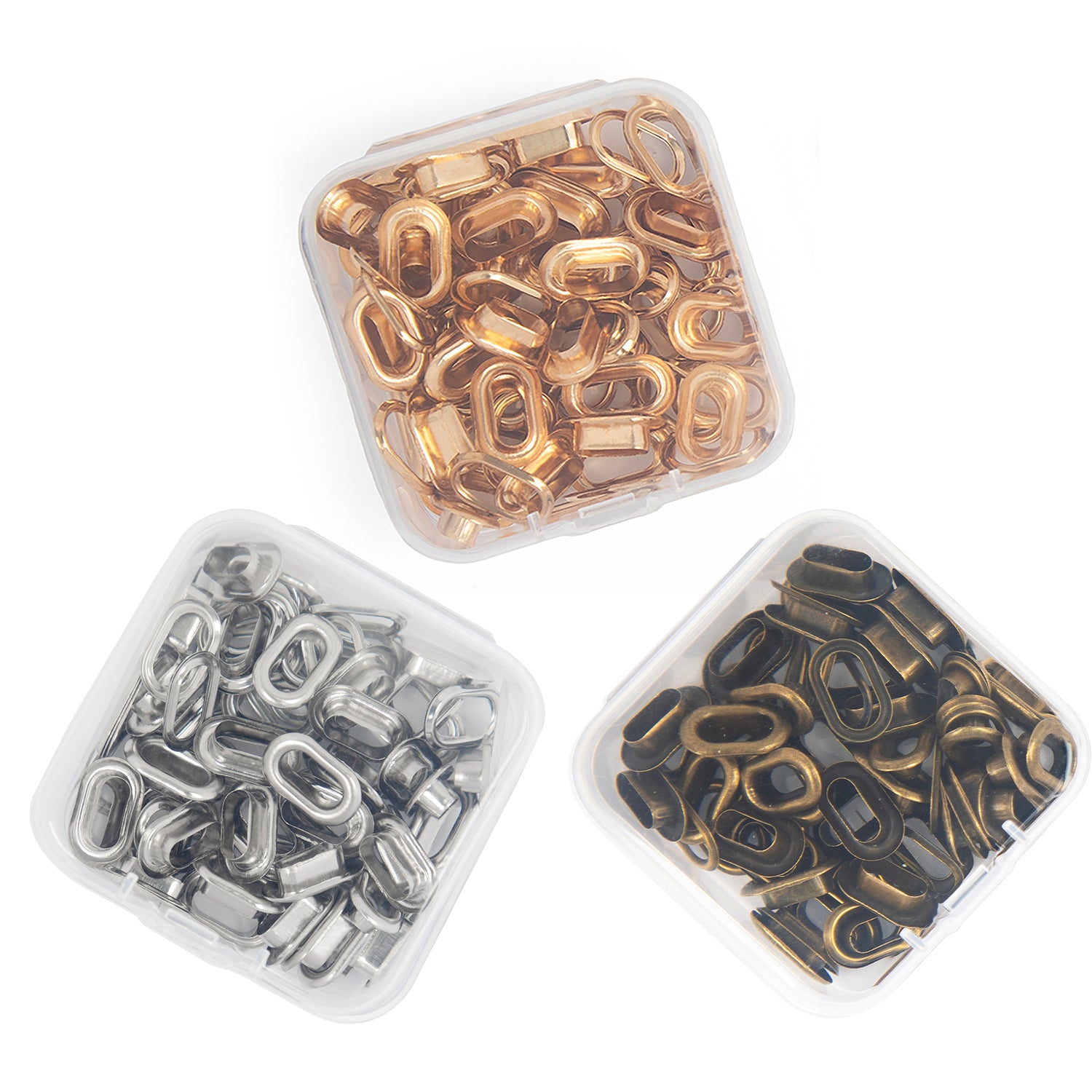 We R Crop-A-Dile Oval Eyelets, 50 pack