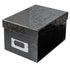 Side view of DCWV Mini Photo Storage Box with Bookplate - Floral