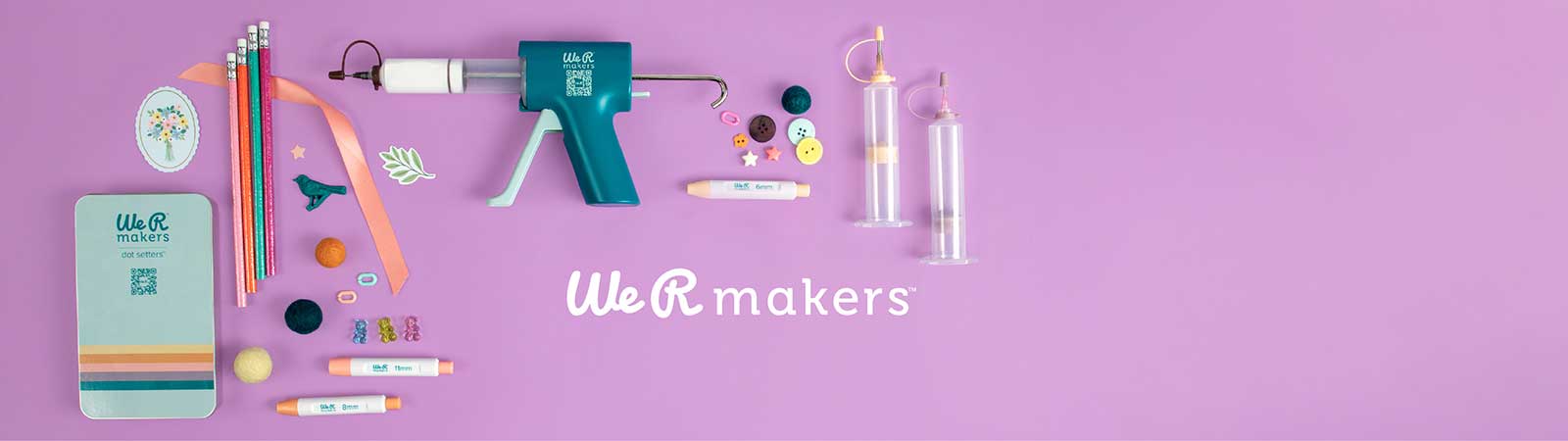 New Year, New Tools! Introducing the We R Makers Glue Squeeze and Dot setters