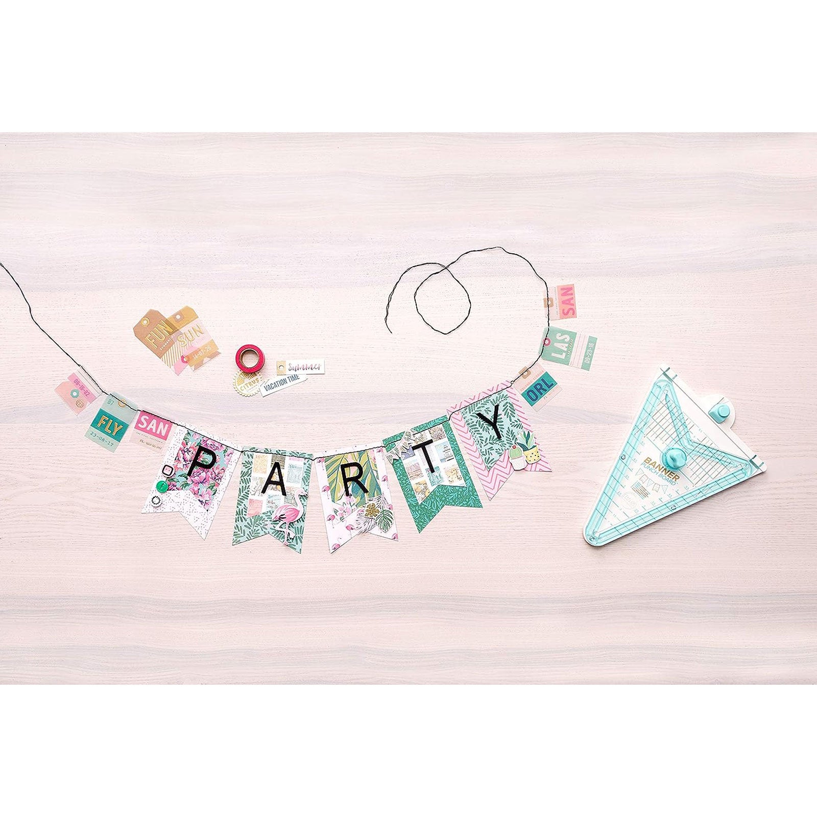 We R Makers Banner Punch Board – American Crafts We R Makers Banner Punch Board – American Crafts