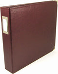 Load image into Gallery viewer, We R Makers 12x12 Leather D-Ring Photo Album - Cinnamon
