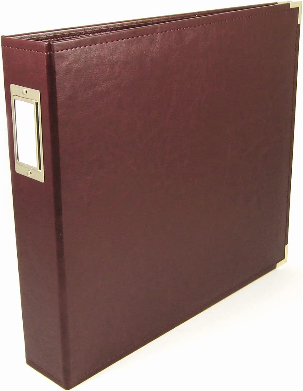 We R Makers 12x12 Leather D-Ring Photo Album - Cinnamon