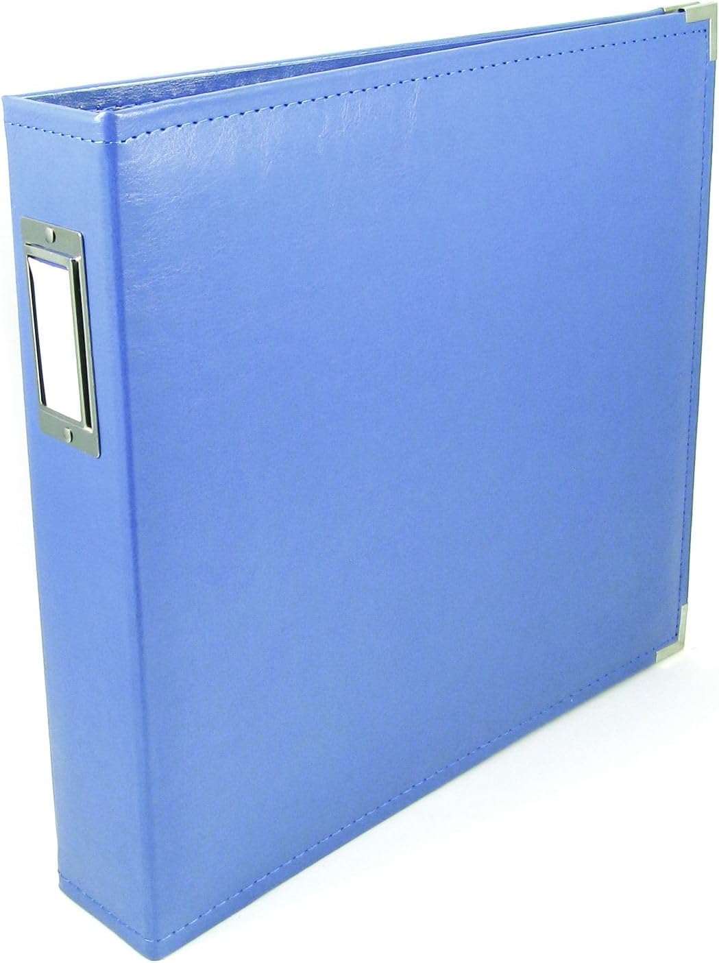 We R Makers 12x12 Leather D-Ring Photo Album - Country Blue