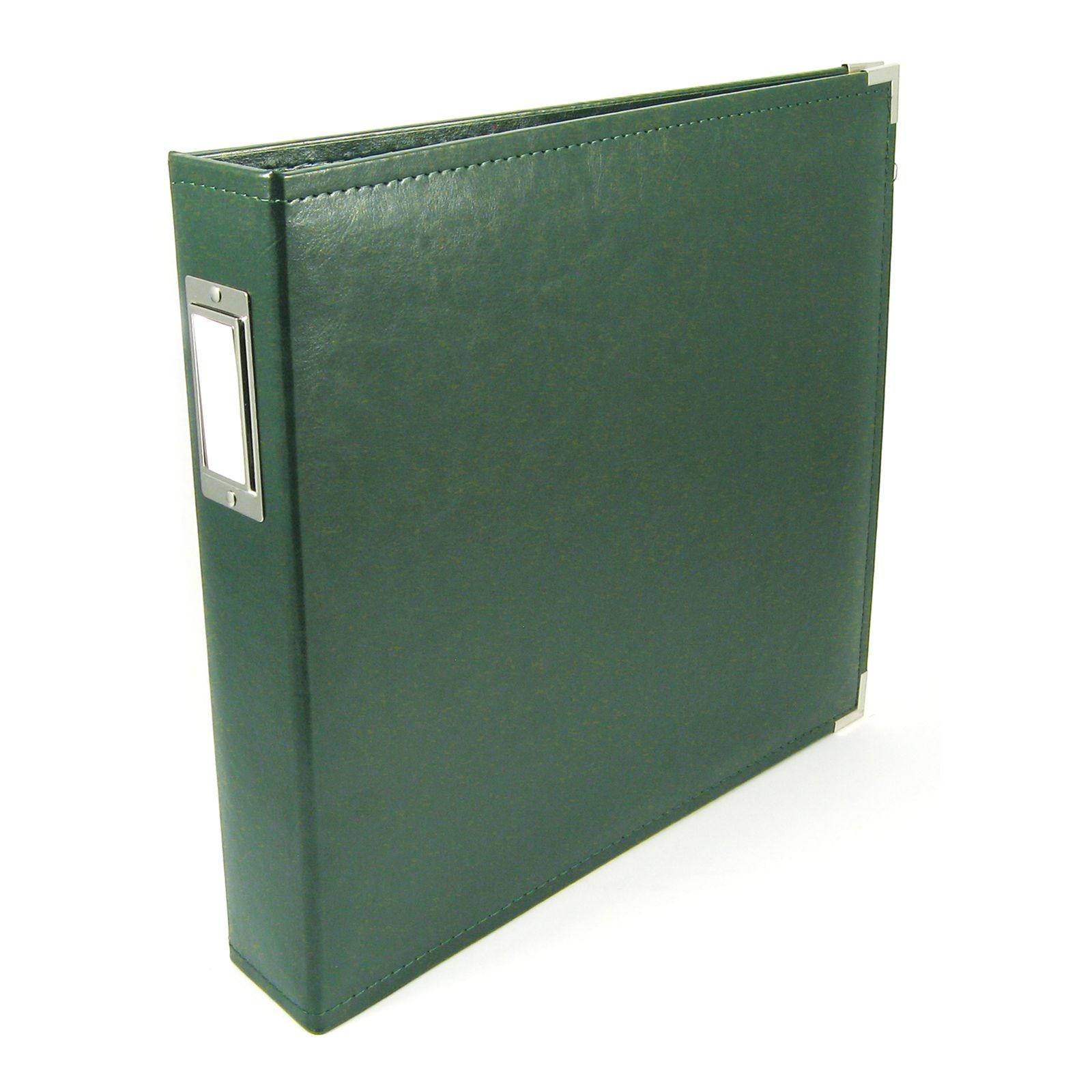 We R Makers 12x12 Leather D-Ring Photo Album - Forest Green