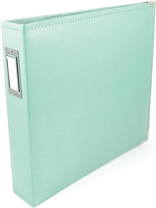 We R Makers 12x12 Leather D-Ring Photo Album - Mint