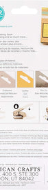 Back packaging of the We R Makers Crop-A-Dile Euro Hook Punch.