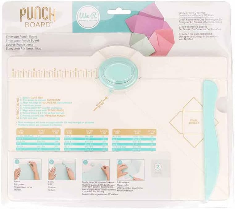 We R Makers Envelope Punch Board – American Crafts