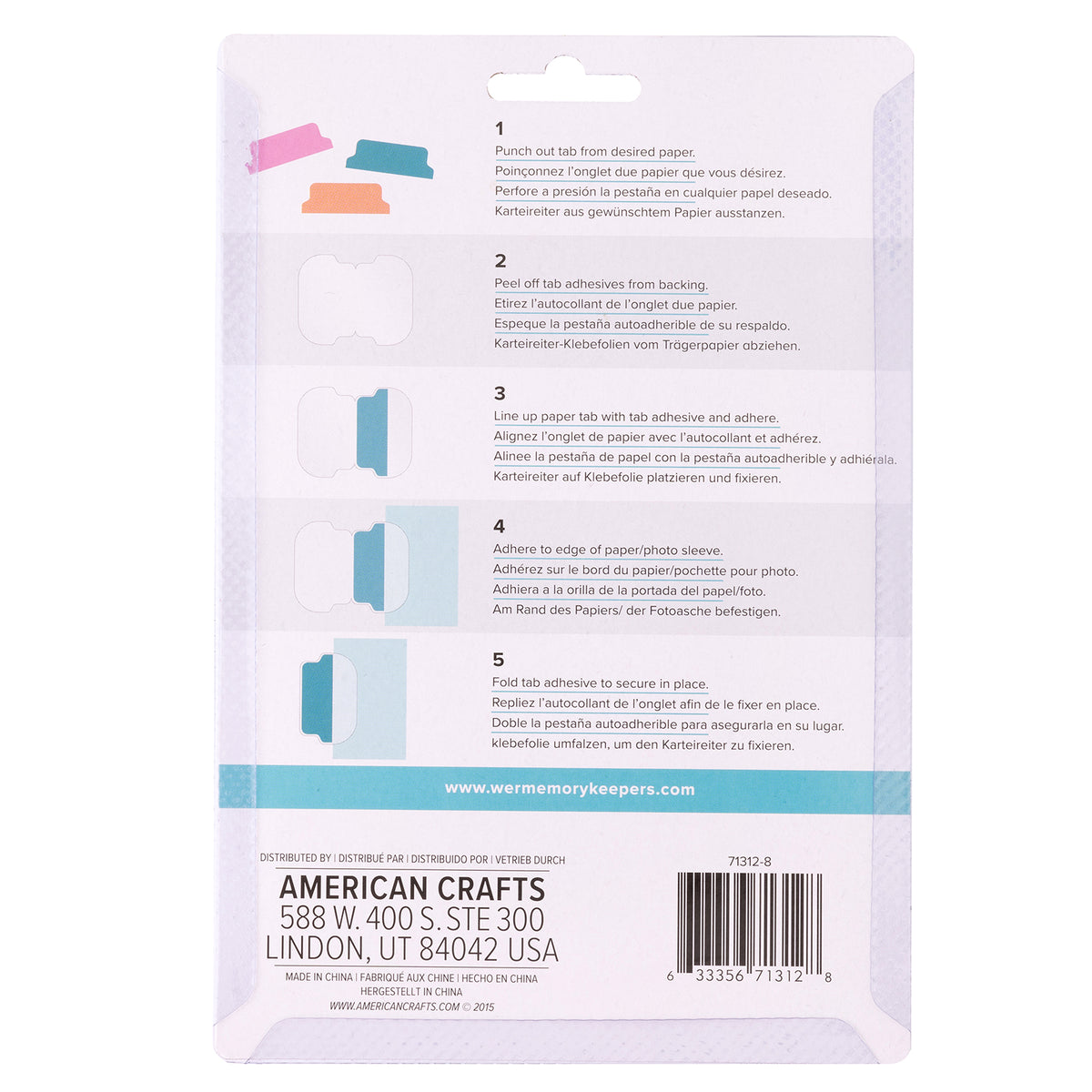 We R Punch We R Tab Punch – American Crafts