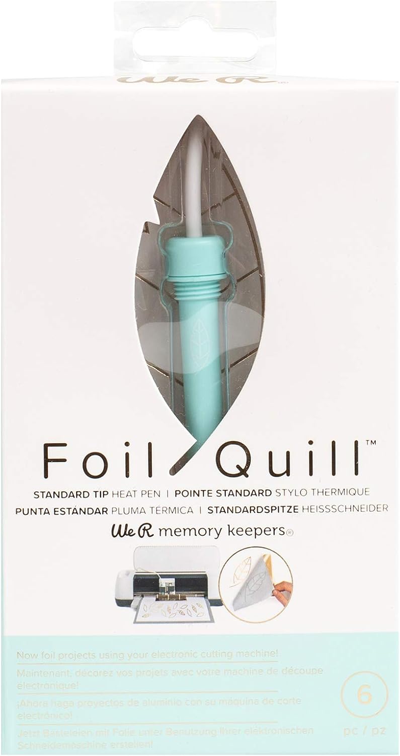 Front of packaging for We R Makers Foil Quill Standard Tip Pen