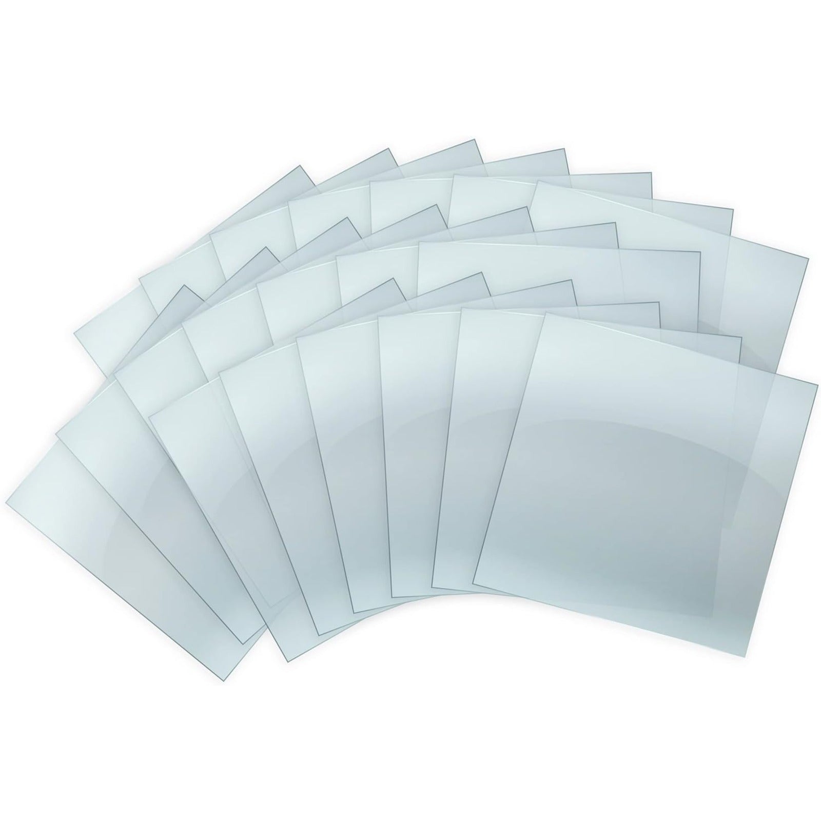 Image of the 40 pack included in the We R Makers Mold Press Clear Plastic Sheets.