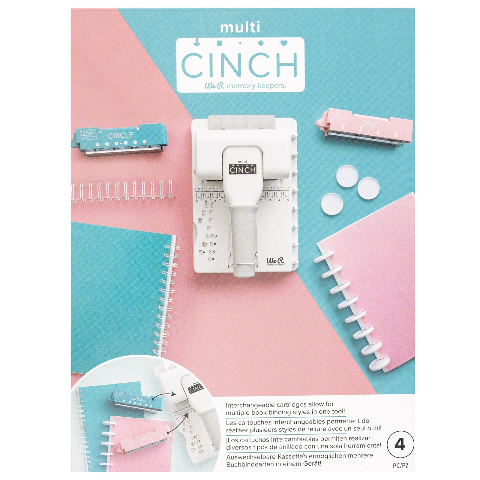 We R orders Memory Keepers Mini Cinch Book Binding Tool BUNDLE