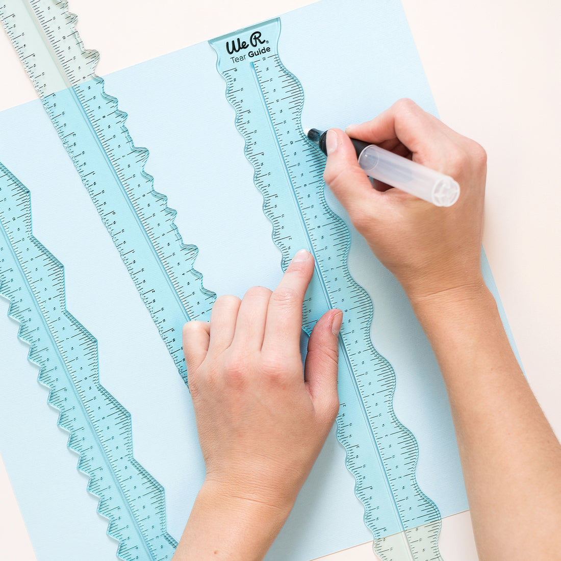 We R Makers Tear Guide Rulers – American Crafts
