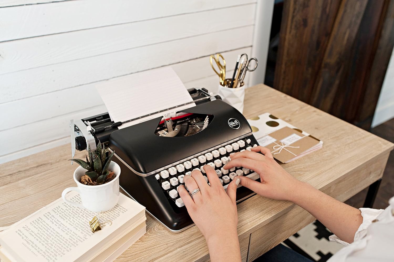 We R Typecast sale Typewriter-White