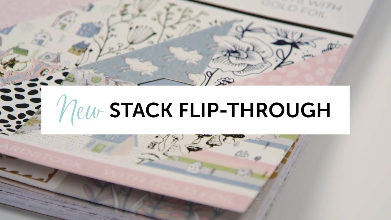 Load video: Who loves a great stack? We do! Here is one of our latest, the Okey Dokey stack, that is not available at Jo-ann. Use it to make journals, scrapbook pages, cards, home, decor, party projects and more!