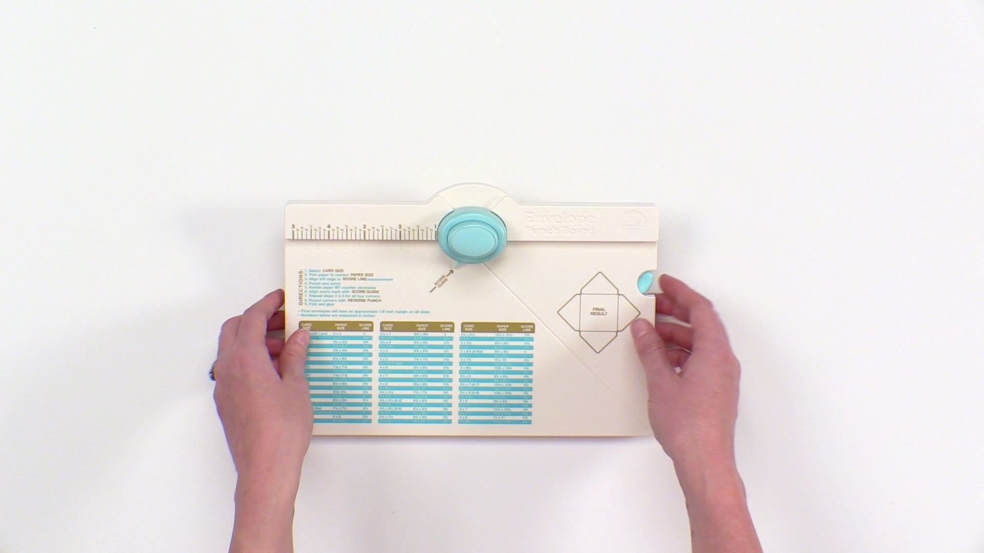 We R Makers Mini Envelope Punch Board