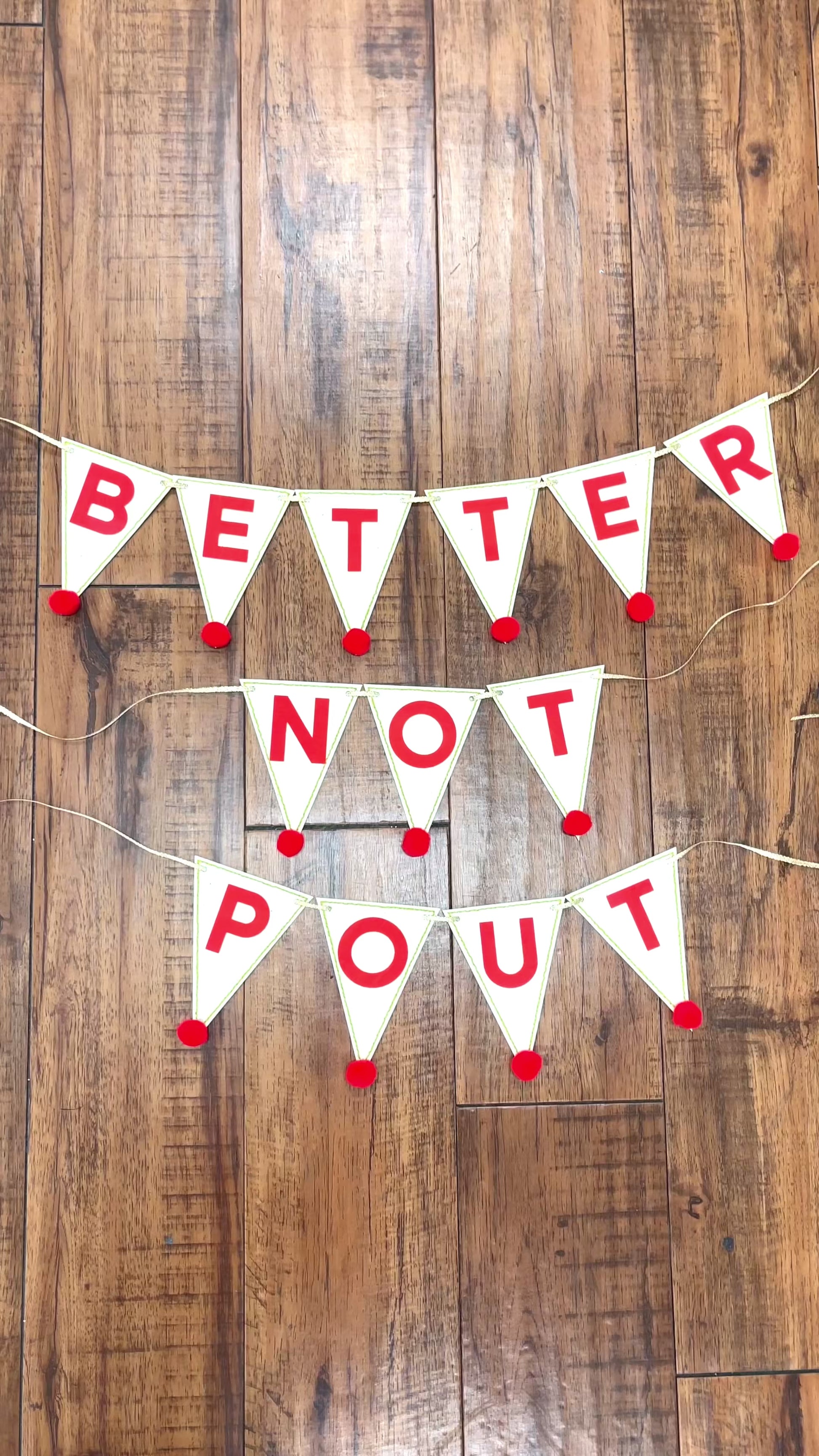 Christmas themed We R Makers Banner Punch Board video