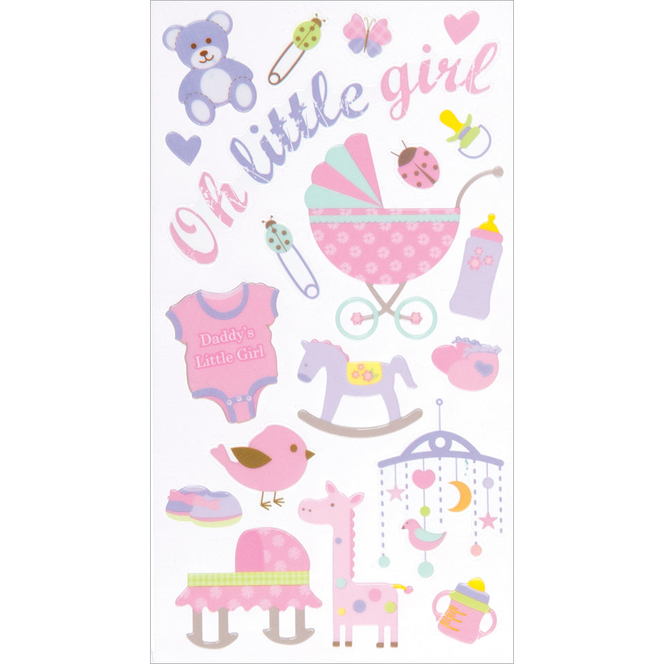 Sticko Stickers-Oh Little Girl
