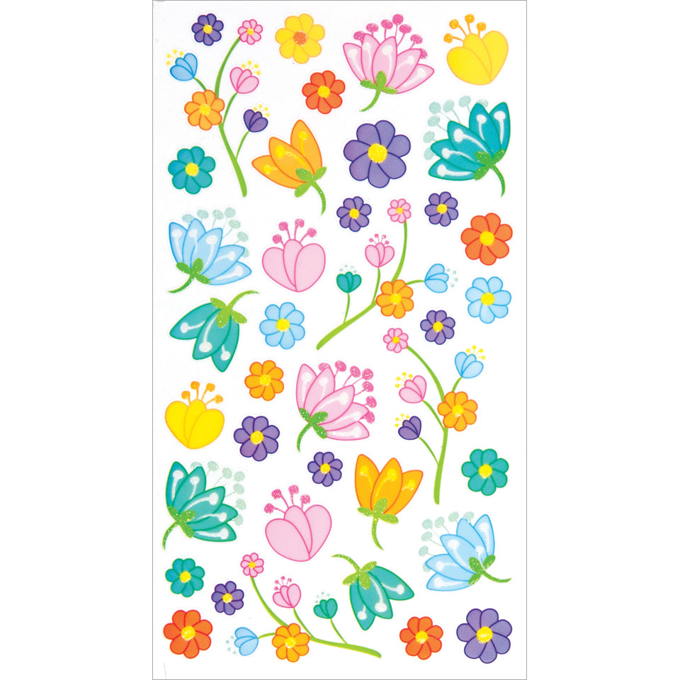 Sticko Stickers - Floral Jubilee, 38pcs