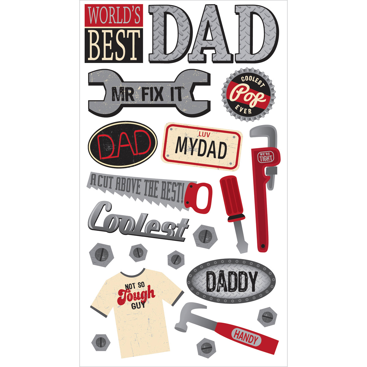Sticko Stickers-Fix It Dad