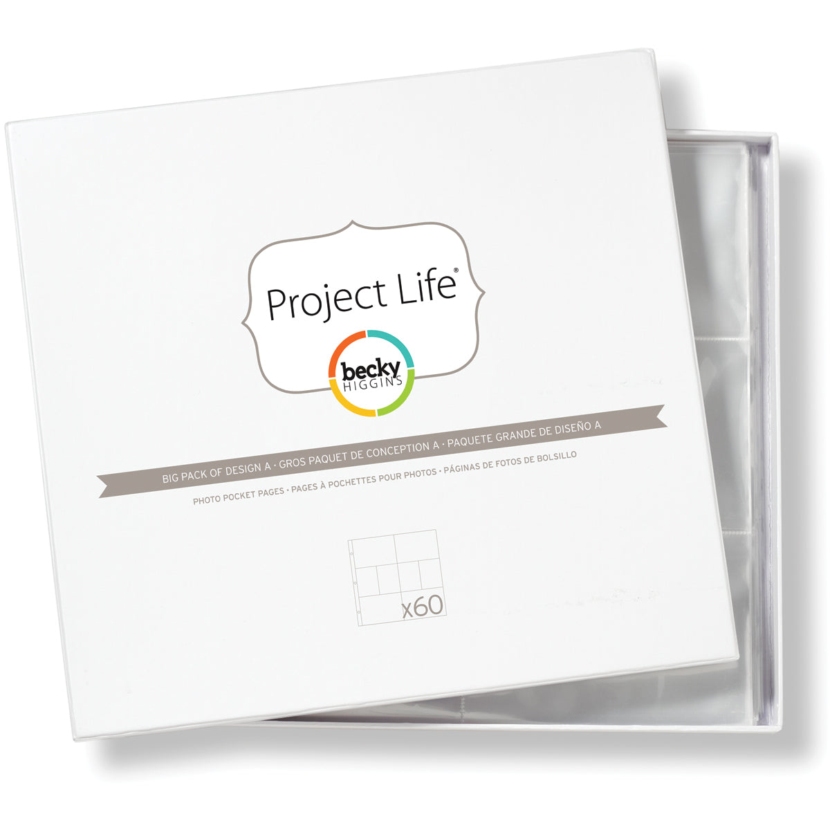 Project Life Photo Pocket Pages 60/Pkg-Design A