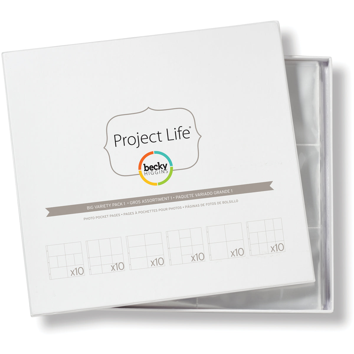 Project Life Photo Pocket Pages 60/Pkg-Big Variety Pack 1