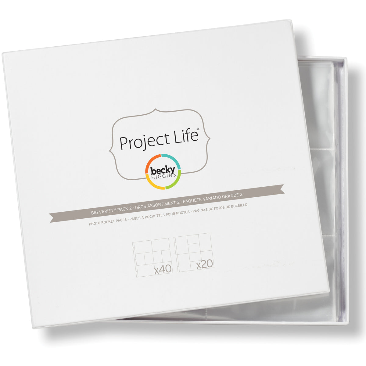 Project Life Photo Pocket Pages 60/Pkg-Big Variety Pack 2
